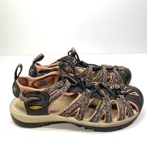 Keen Sandals Women’s Size‎ 7 Whisper Lightweight Trail Coral Tan